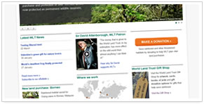 World Land Trust homepage